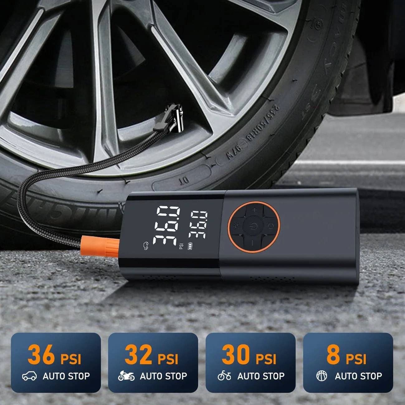Portable Digital Tire Inflator