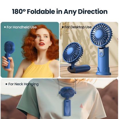 Foldable Rechargeable Pocket Fan