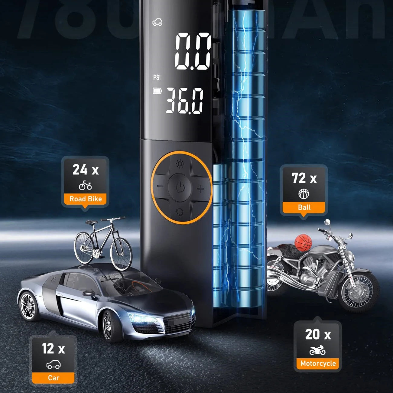 Portable Digital Tire Inflator