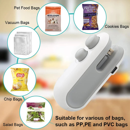 Rechargeable Mini Bag Sealer