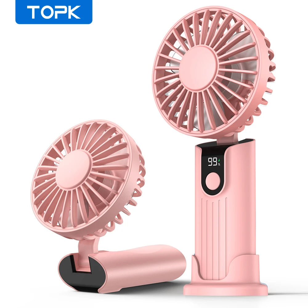 Foldable Rechargeable Pocket Fan