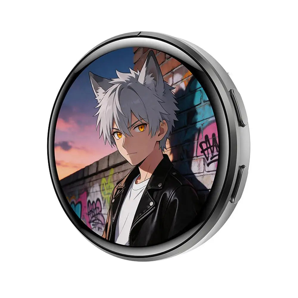 Digital Photo Badge Pin with HD Touchscreen