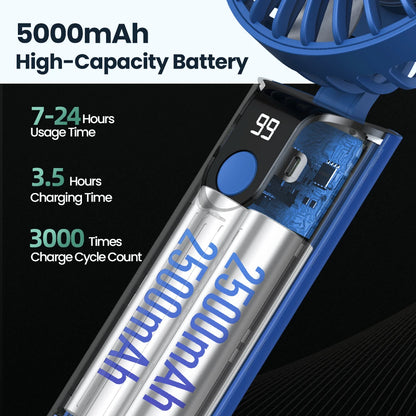 Foldable Rechargeable Pocket Fan