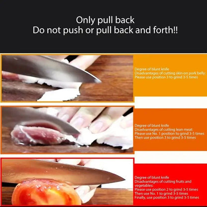 Four-Stage Knife Sharpener
