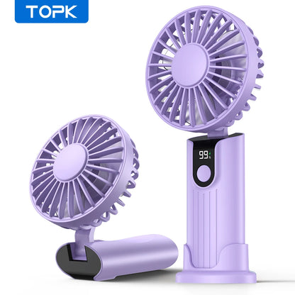 Foldable Rechargeable Pocket Fan