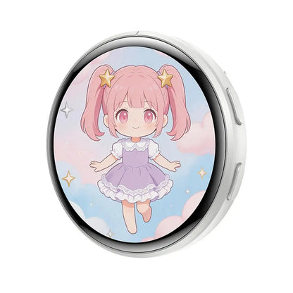 Digital Photo Badge Pin with HD Touchscreen