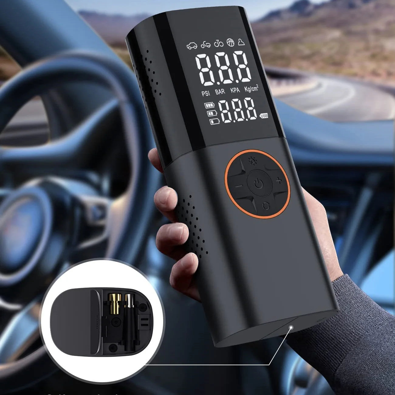 Portable Digital Tire Inflator