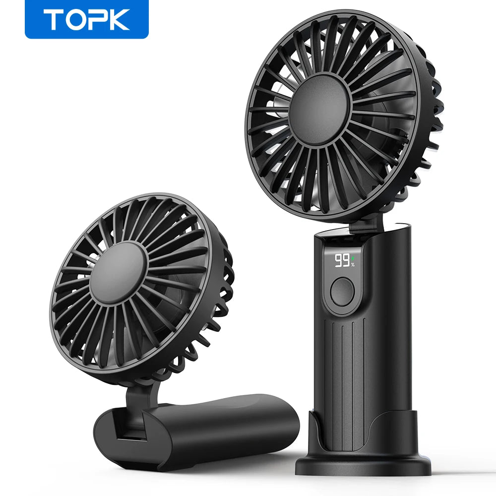 Foldable Rechargeable Pocket Fan