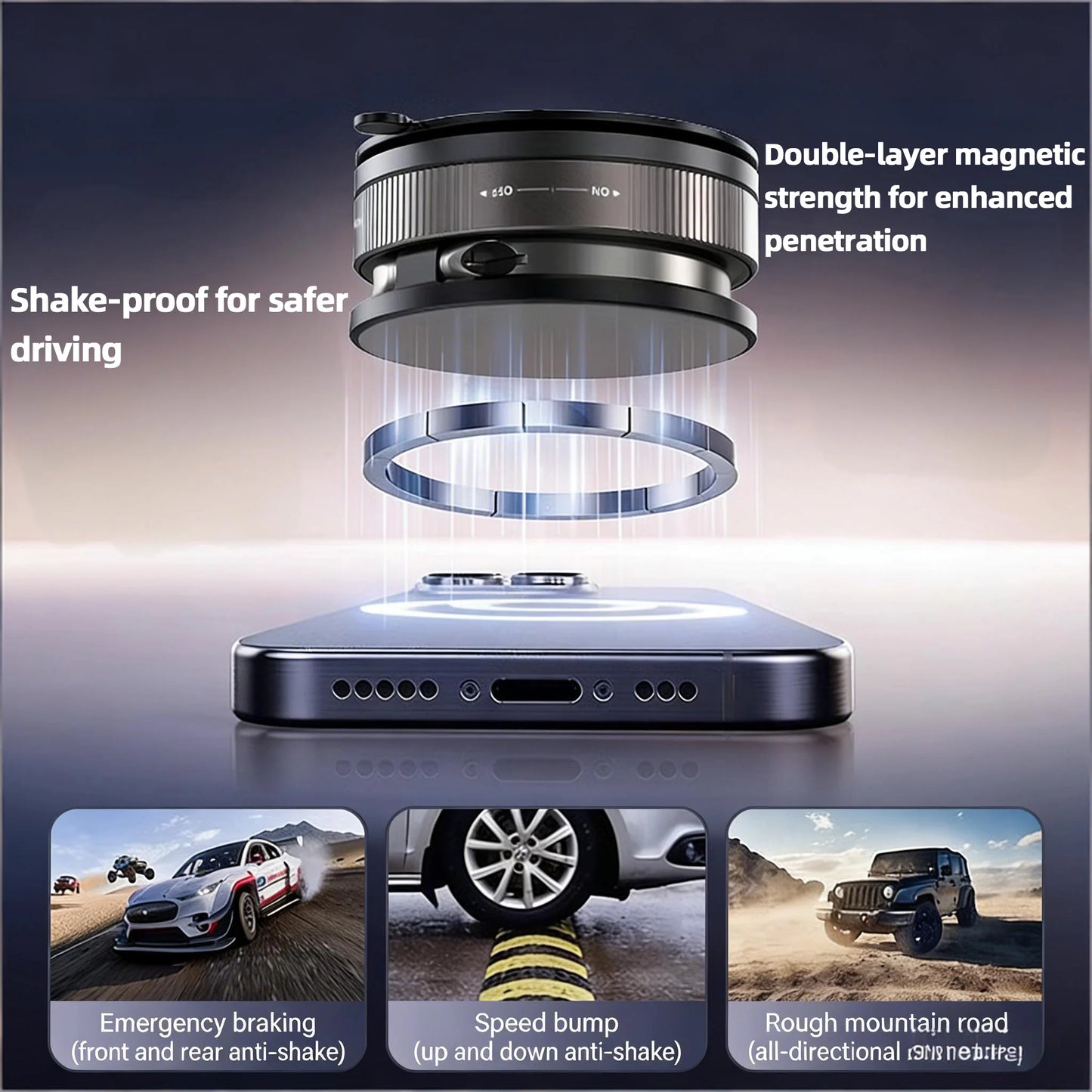 Magnetic Car Phone Mount